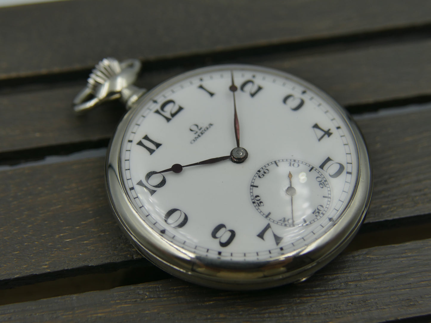 20’s vintage gousset pocket watch Omega 40.6 manual wind