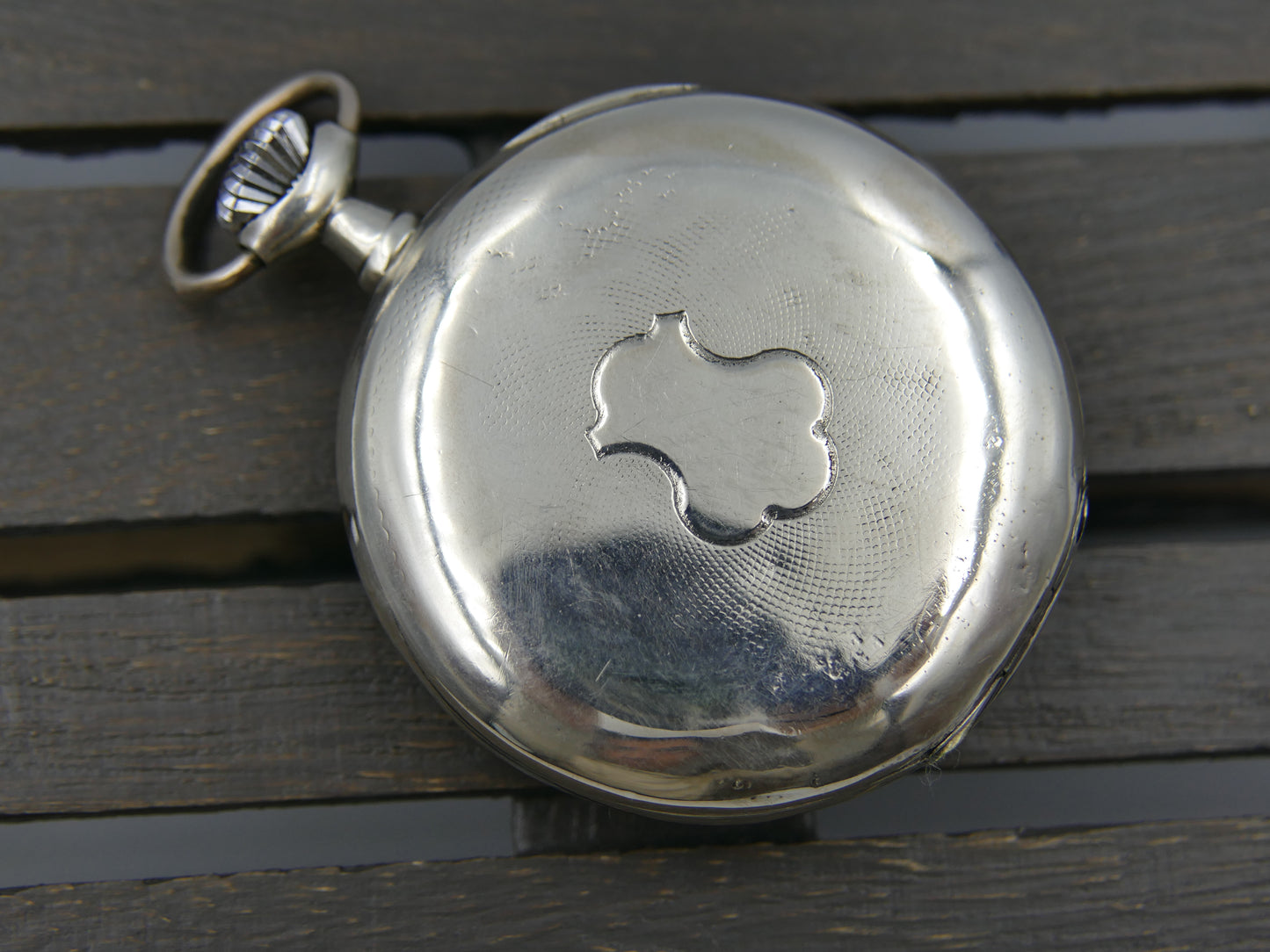 1916 vintage gousset pocket watch Omega 18’’’ L7-16p manual wind solid silver case 0.800