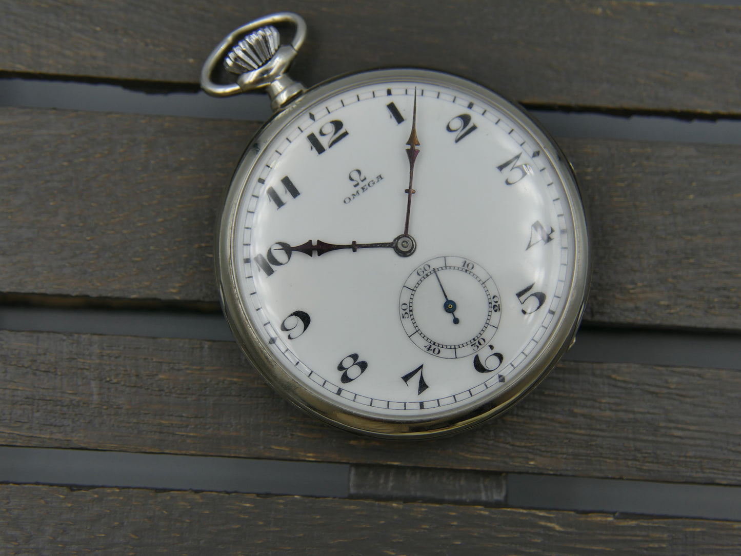 1929 vintage gousset pocket watch Omega 35.5L T1 manual wind