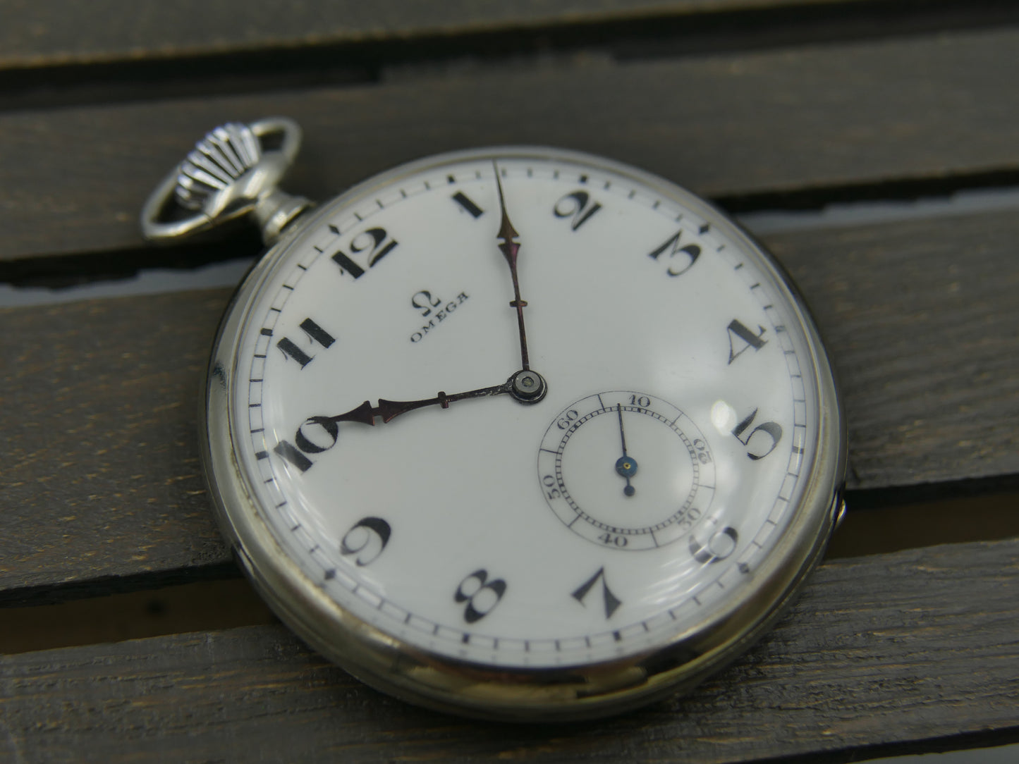 1929 vintage gousset pocket watch Omega 35.5L T1 manual wind