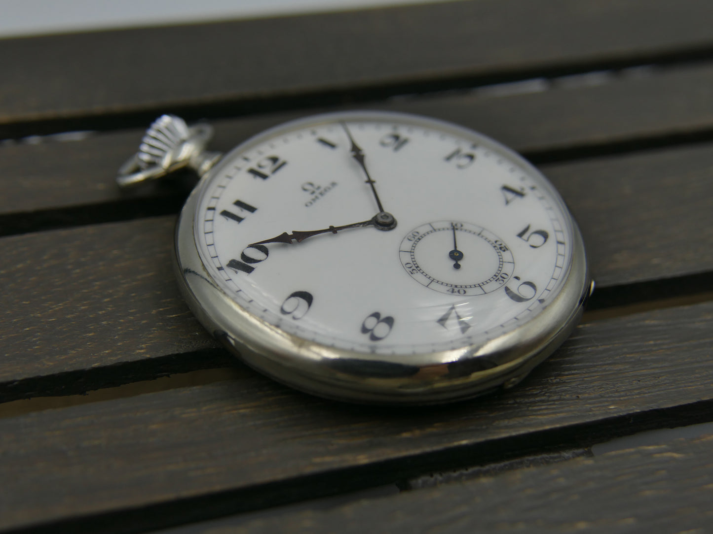 1929 vintage gousset pocket watch Omega 35.5L T1 manual wind