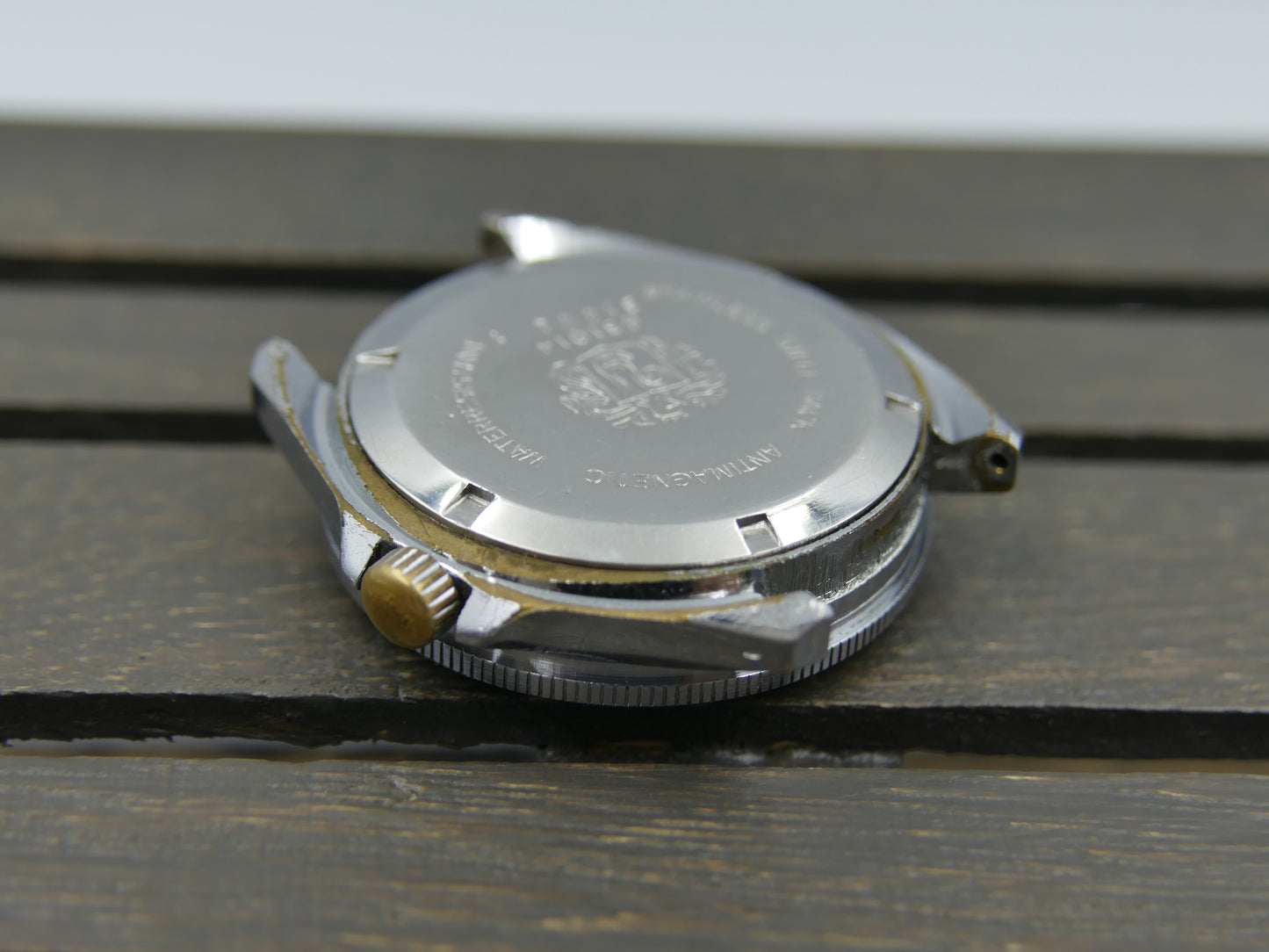 60s vintage watch mens YEMA SOUS-MARINE Diver blue dial