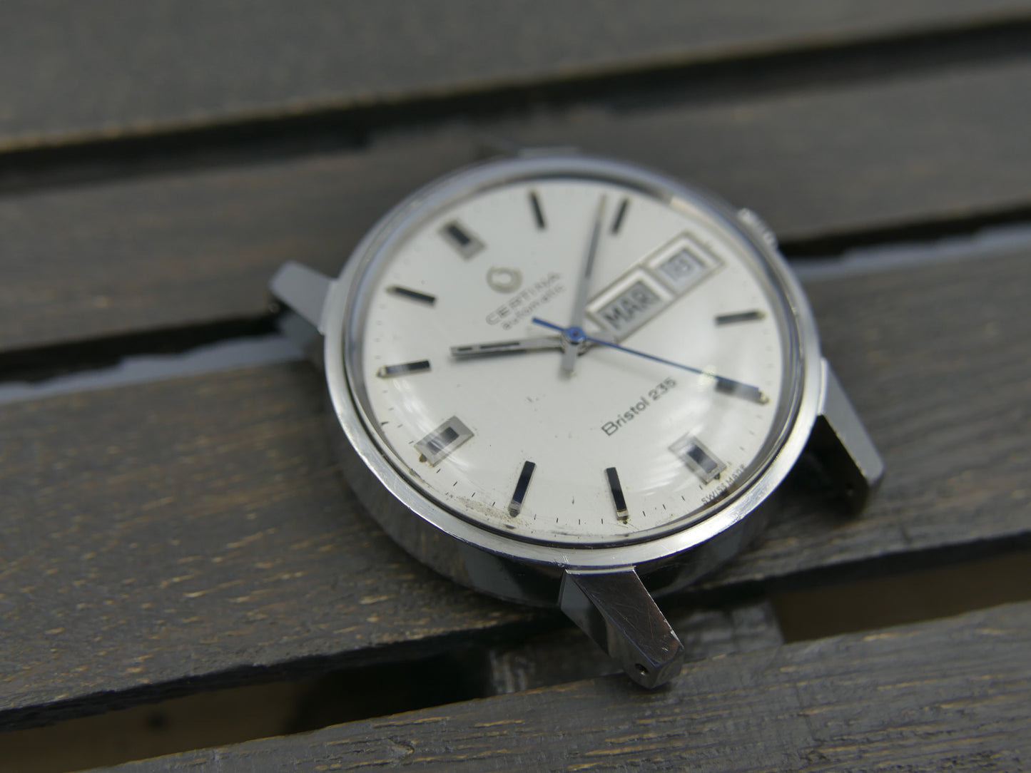 70s vintage watch mens Certina bristol 235 automatic 25-651 steel