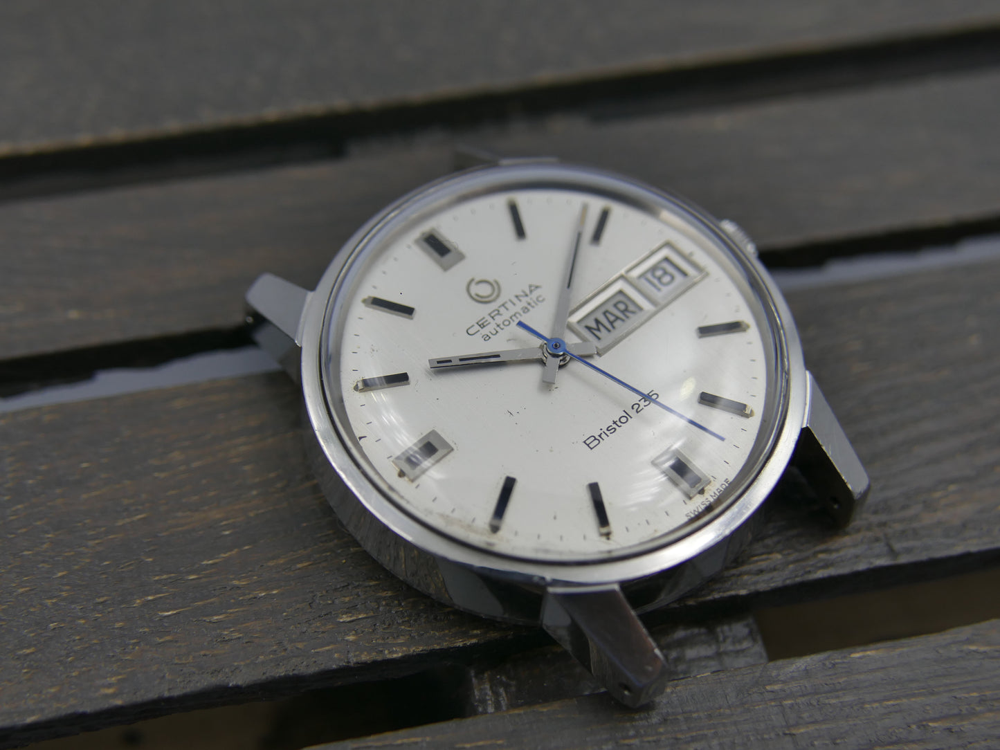 70s vintage watch mens Certina bristol 235 automatic 25-651 steel
