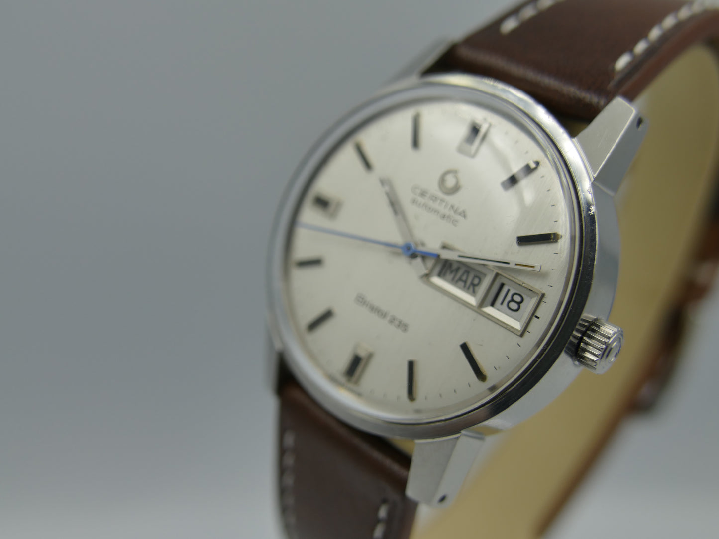 70s vintage watch mens Certina bristol 235 automatic 25-651 steel