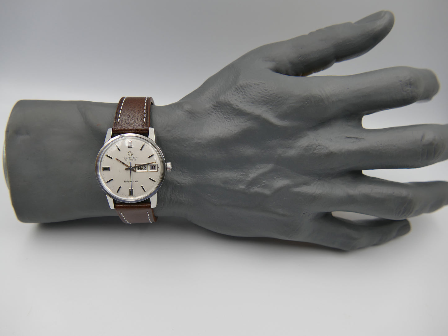 70s vintage watch mens Certina bristol 235 automatic 25-651 steel