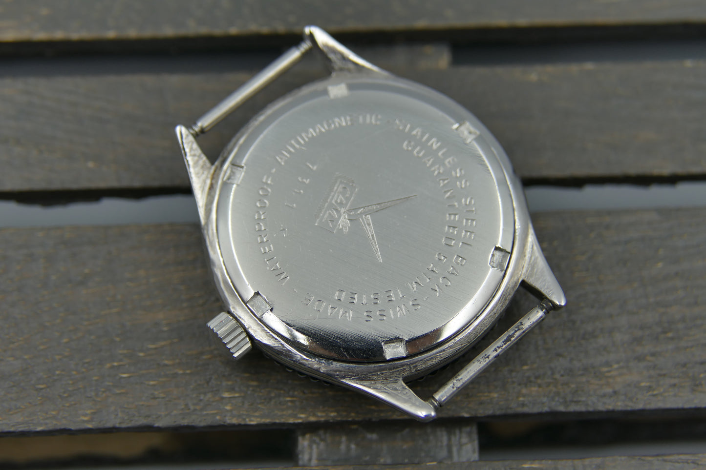 60's vintage watch mens diver Camy geneva ref. 7311 manual wind ST 96-4 serviced