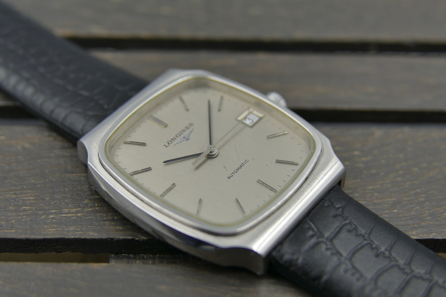 70s vintage watch mens Longines ref. 4848 automatic L990.1 serviced