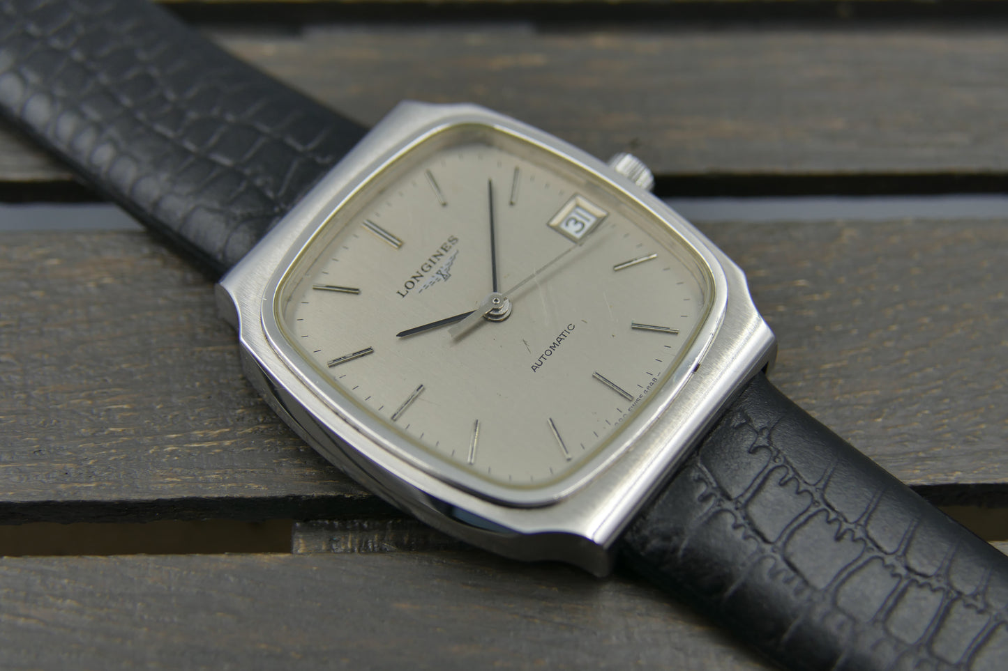 70s vintage watch mens Longines ref. 4848 automatic L990.1 serviced