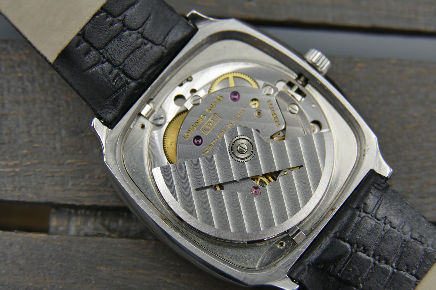 70s vintage watch mens Longines ref. 4848 automatic L990.1 serviced