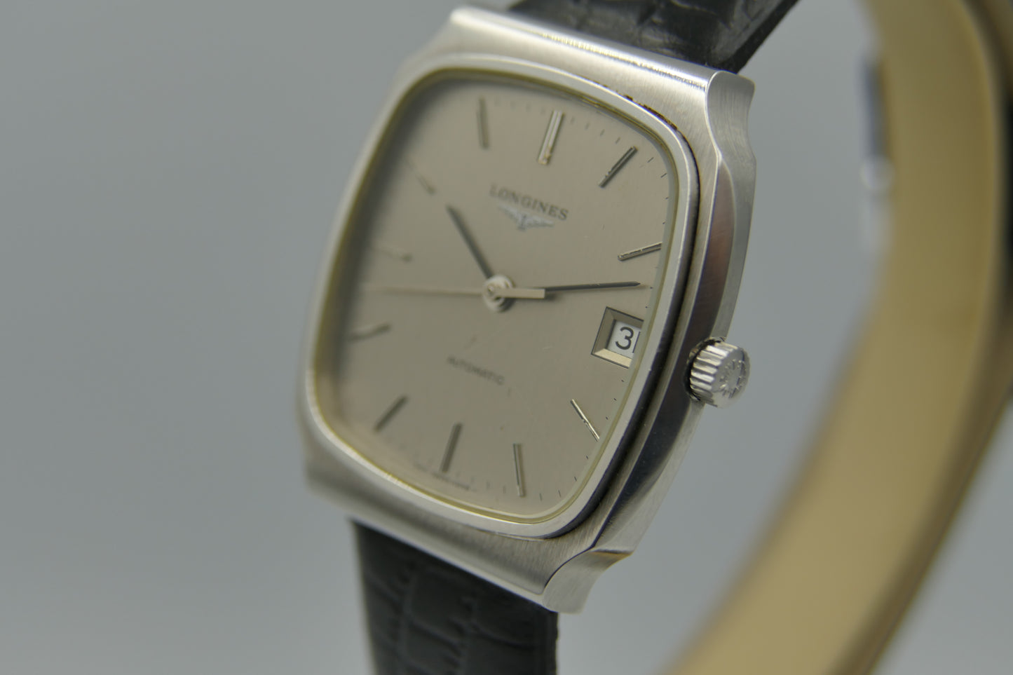 70s vintage watch mens Longines ref. 4848 automatic L990.1 serviced