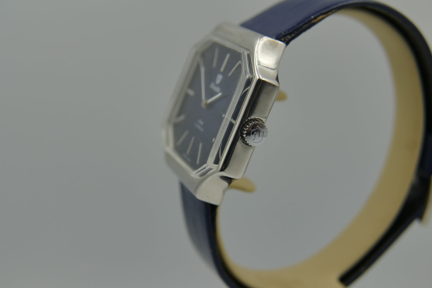 70’s vintage watch mens NIVADA F77 manual wind FE blue serviced