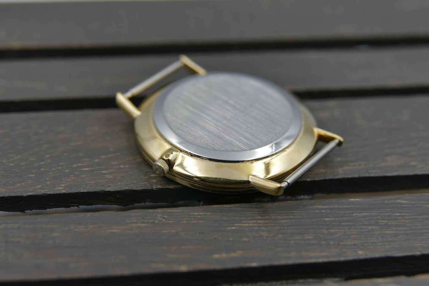 90s Vintage watch mens dress Zenith cosmopolitan ref 27.0290.385 Gold Tone ultra Thin