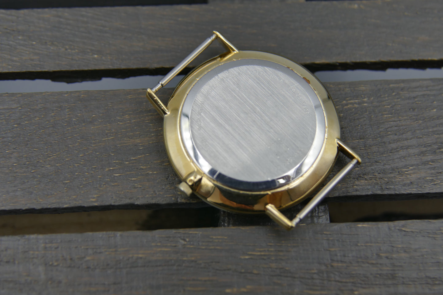 90s Vintage watch mens dress Zenith cosmopolitan ref 27.0290.385 Gold Tone ultra Thin