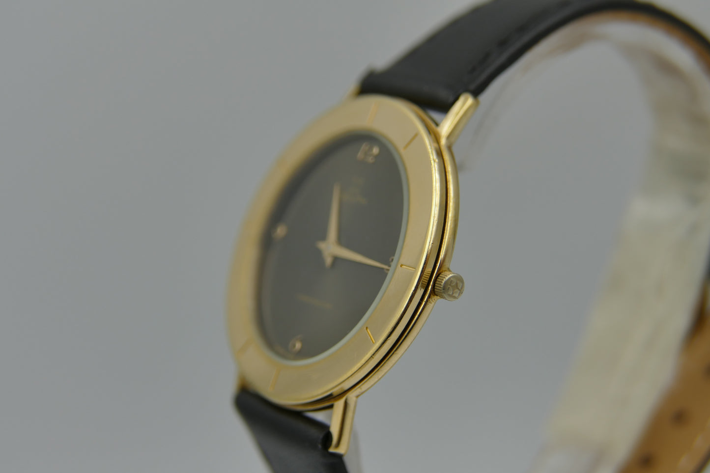90s Vintage watch mens dress Zenith cosmopolitan ref 27.0290.385 Gold Tone ultra Thin