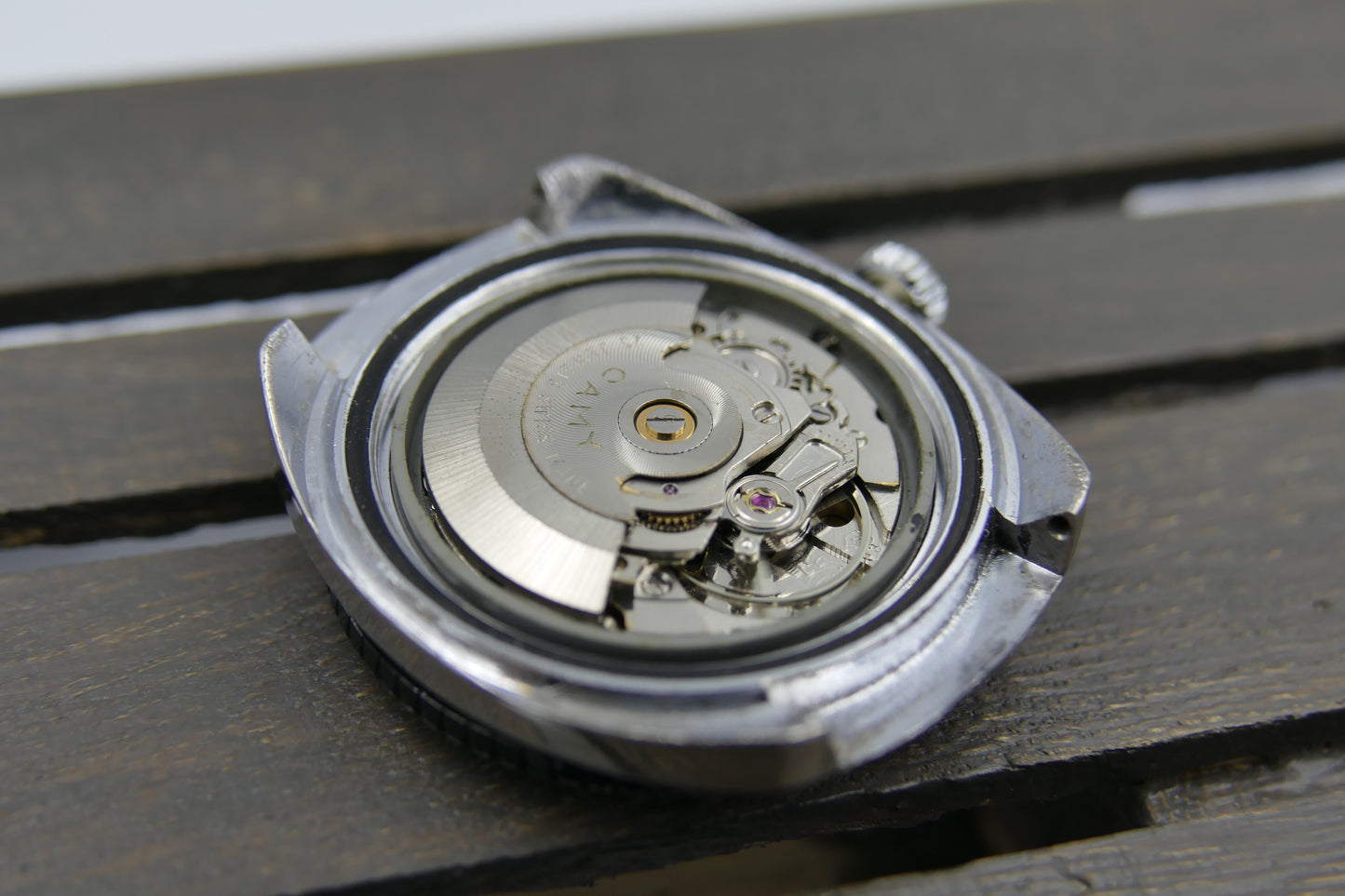 70s vintage watch mens diver Camy Geneva Superautomatic ref. 7433 serviced