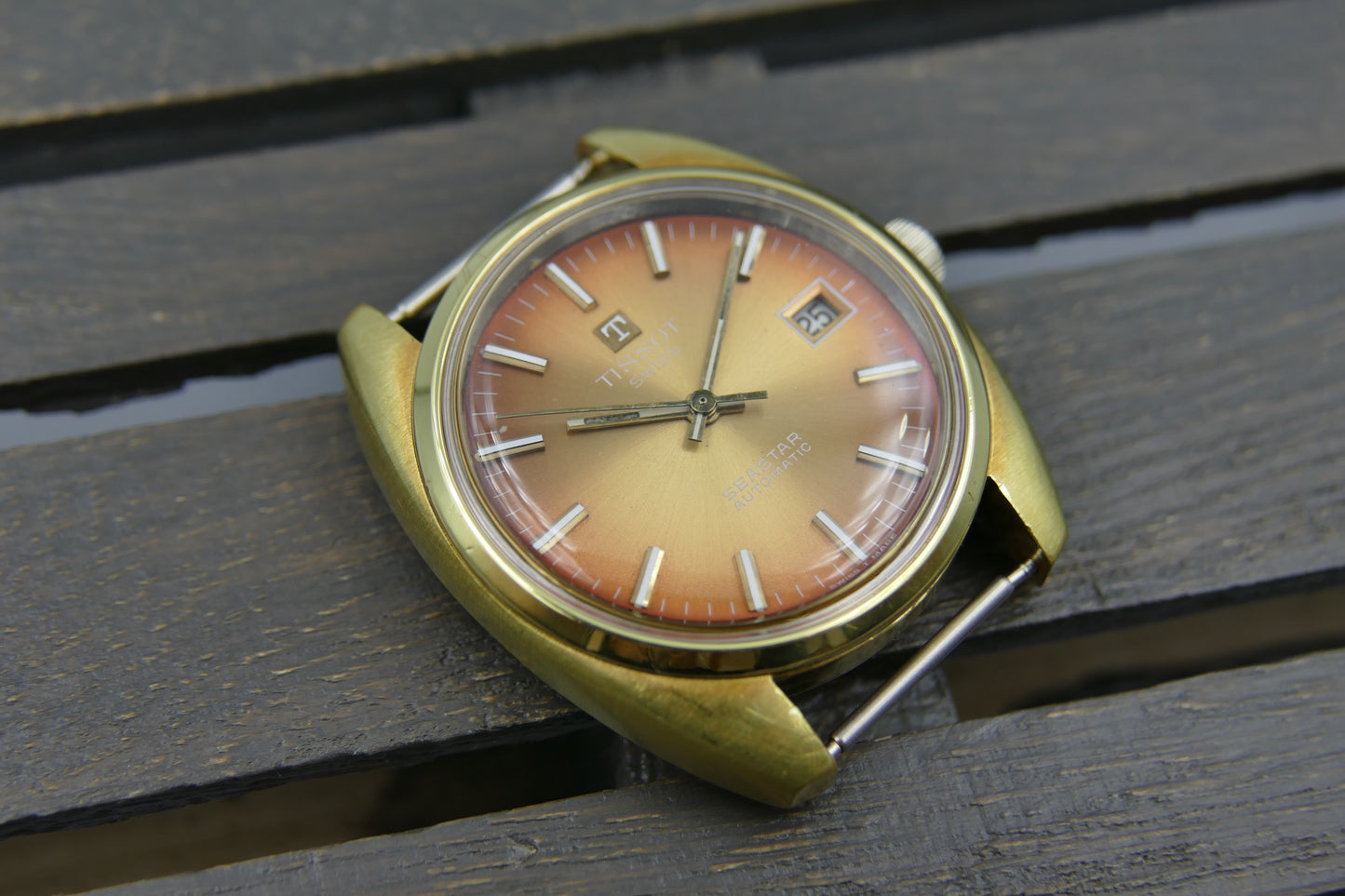 70s vintage watch mens Tissot Seastar ref. 44660 5X automatic 2481 serviced