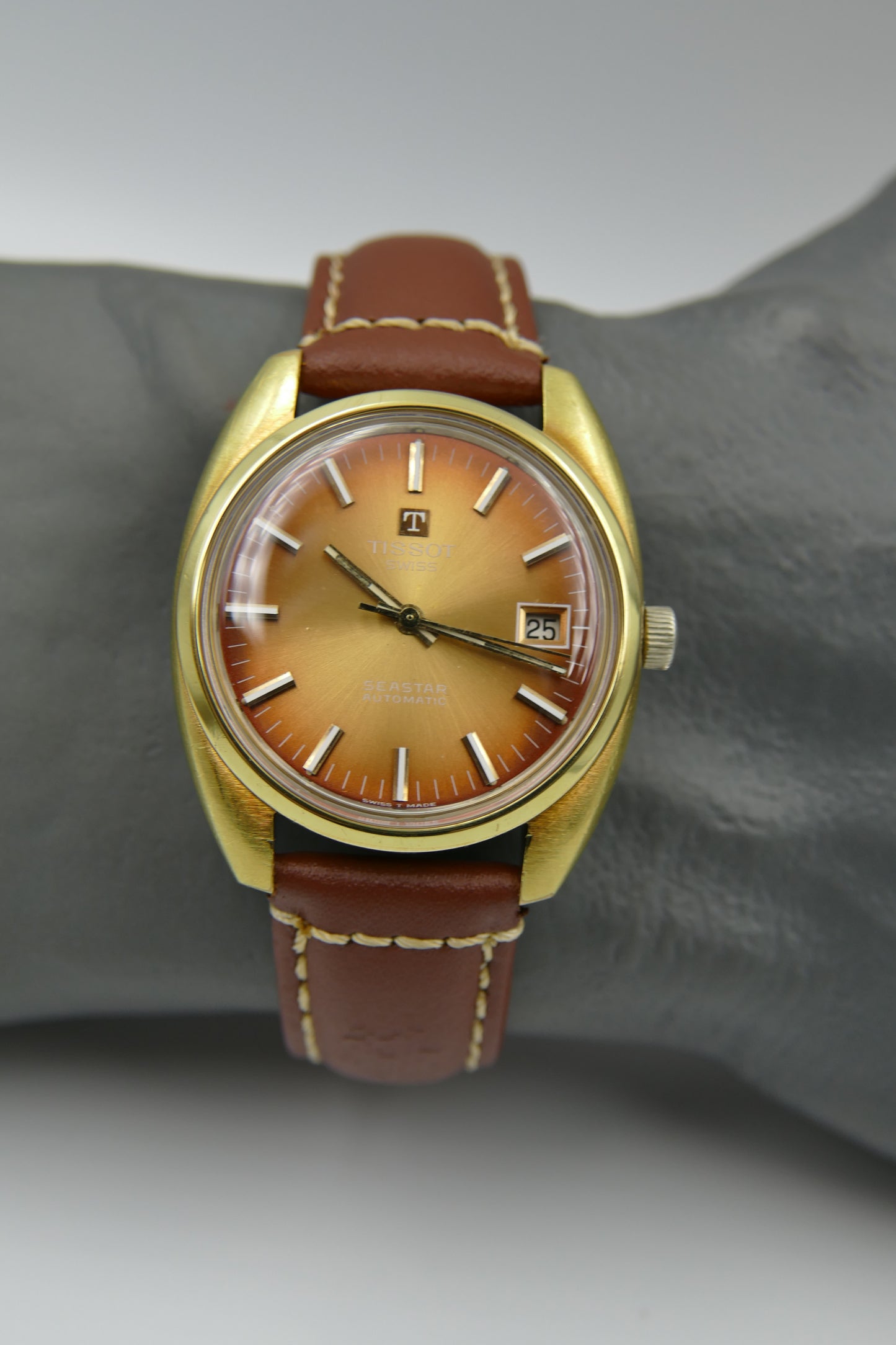 70s vintage watch mens Tissot Seastar ref. 44660 5X automatic 2481 serviced