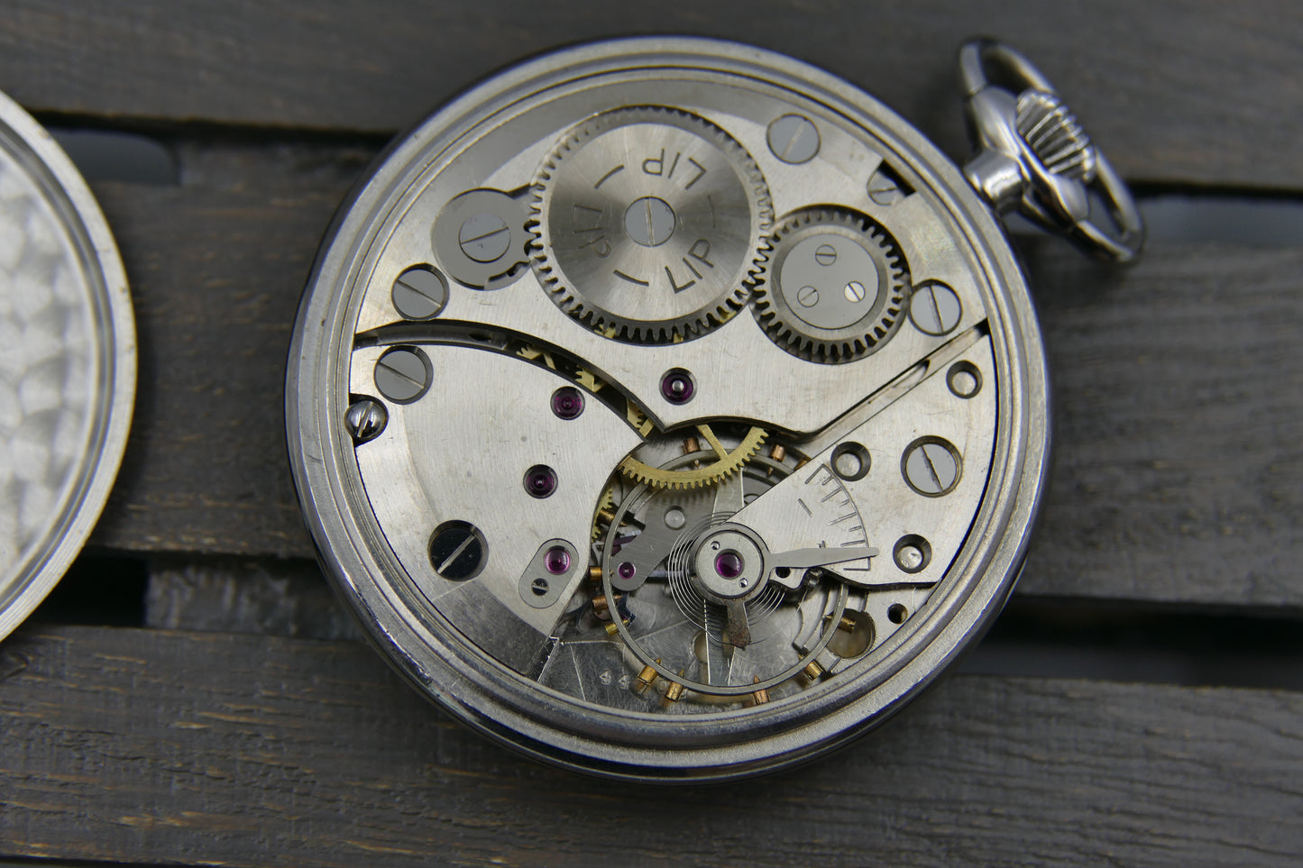vintage pocket gousset watch LIP R40 made in france serviced