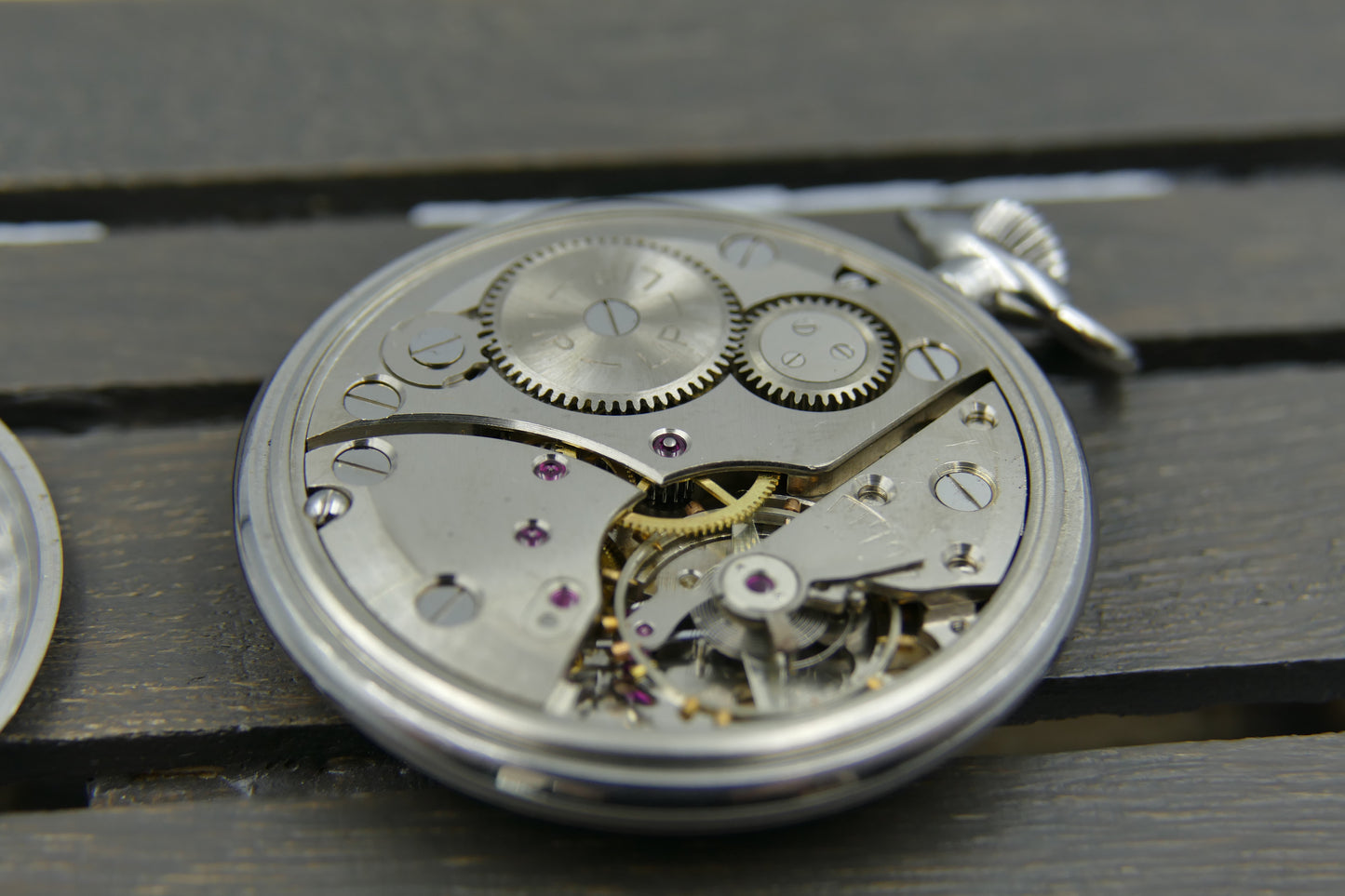 vintage pocket gousset watch LIP R40 made in france serviced