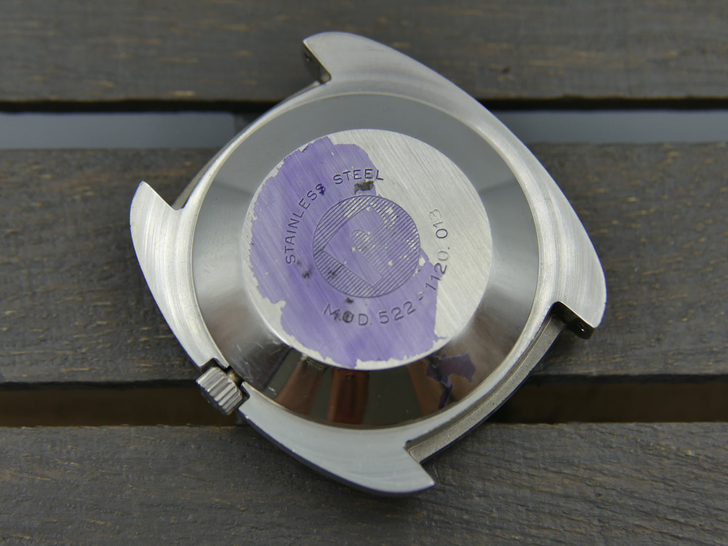 70s vintage watch mens Roamer Anfibio Matic 522- 1120.013 NOS