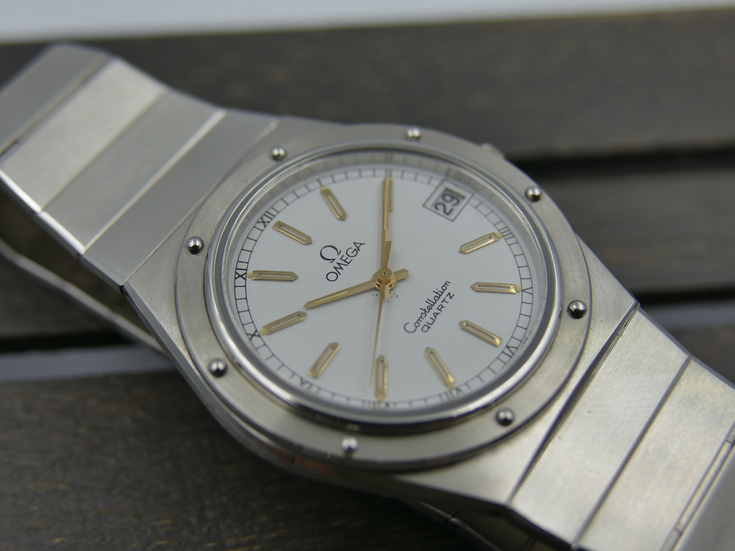 70’s vintage watch mens Omega Constellation marine gerald genta ref. 196.0147 / 396.0879
