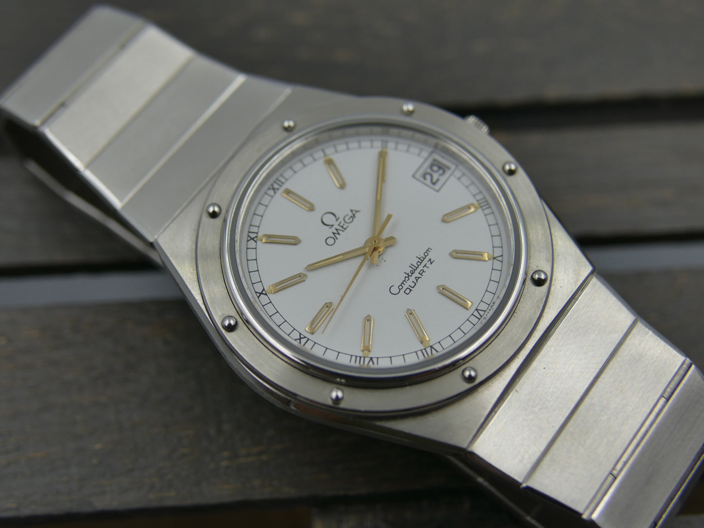 70’s vintage watch mens Omega Constellation marine gerald genta ref. 196.0147 / 396.0879
