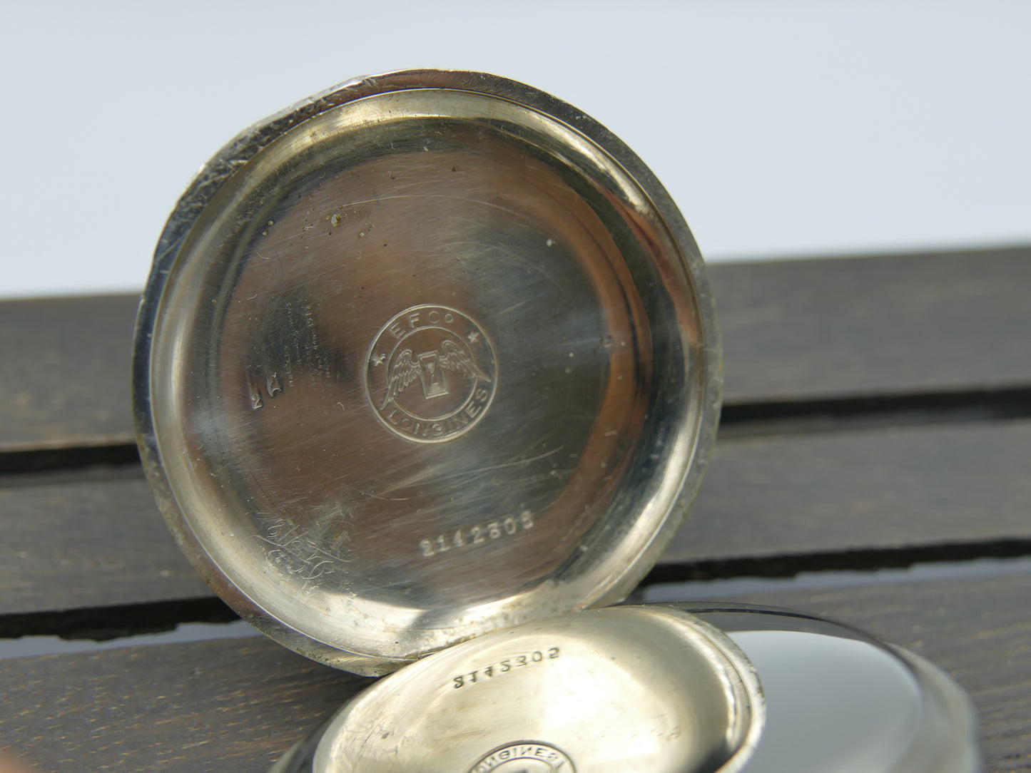 1908 vintage pocket gousset watch Longines manual wind 19.75