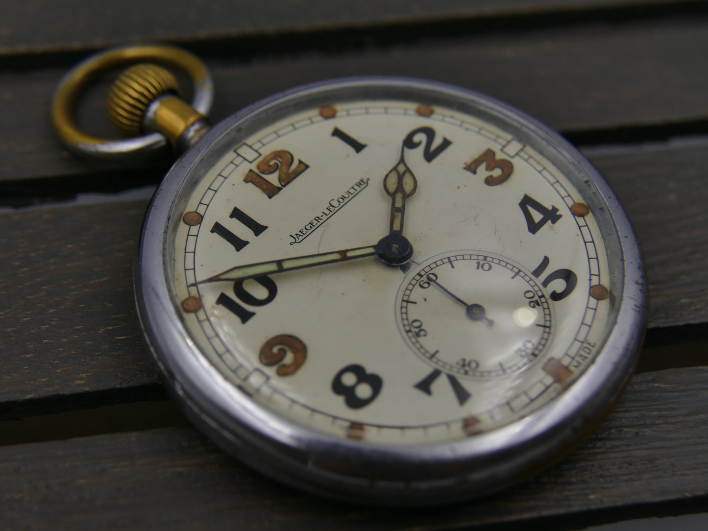 WW2 Jaeger-LeCoultre British military cal 467 GS/TP vintage 40's