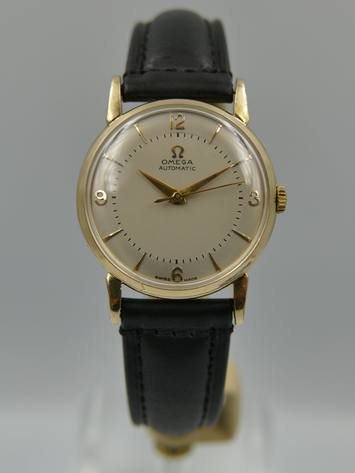 50’s vintage watch mens Omega ref 2862 / 2865 4 automatic 501 gold 80M