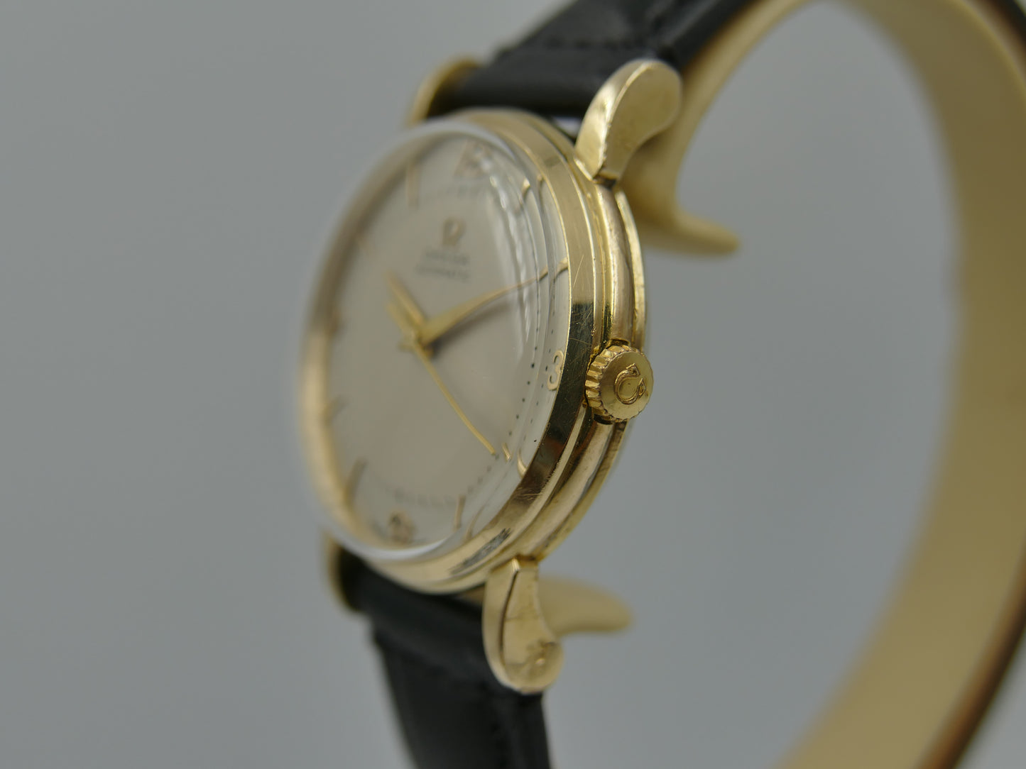 50’s vintage watch mens Omega ref 2862 / 2865 4 automatic 501 gold 80M