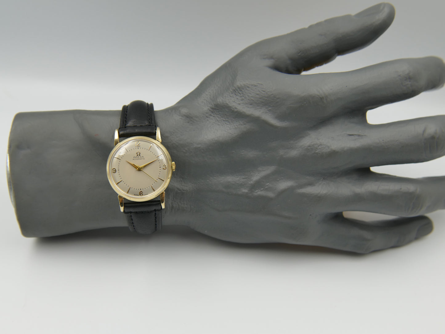50’s vintage watch mens Omega ref 2862 / 2865 4 automatic 501 gold 80M