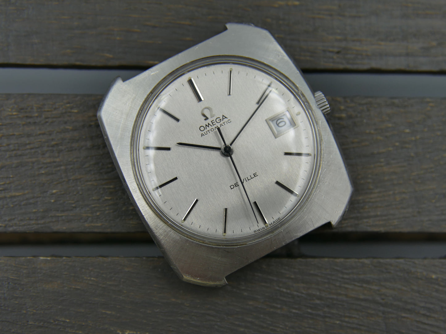 70s vintage watch mens Omega De Ville ref 166.085 automatic cal. 1002