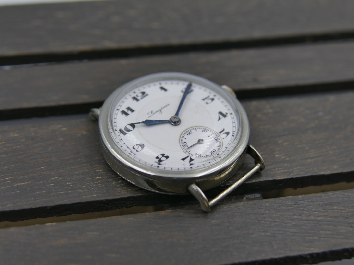 20s vintage watch mens Longines manual wind 13.34zz trench military