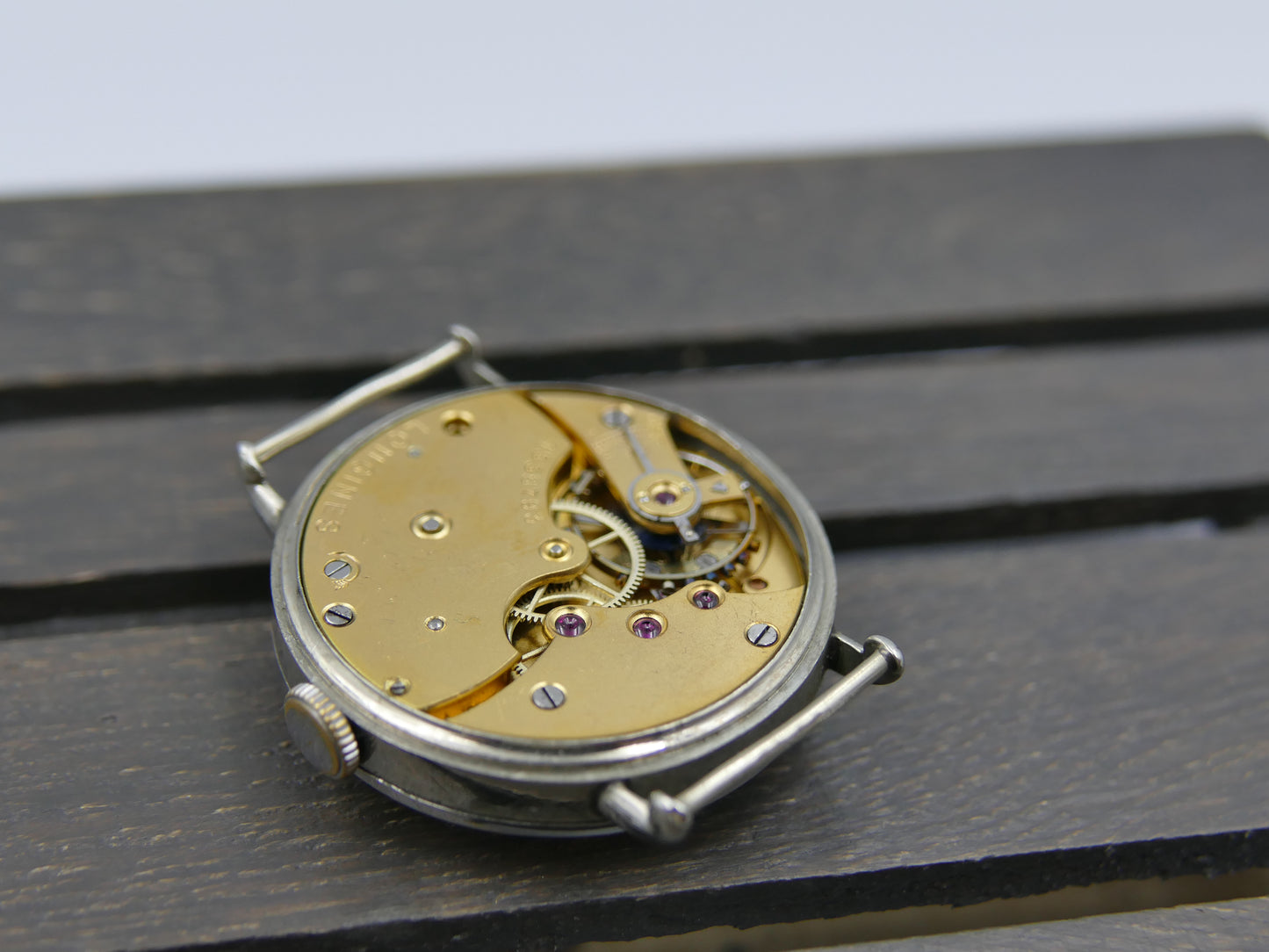 20s vintage watch mens Longines manual wind 13.34zz trench military