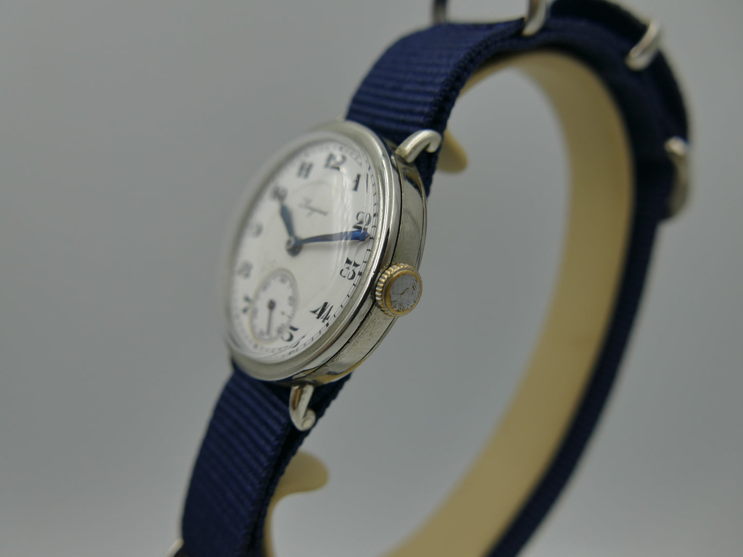 20s vintage watch mens Longines manual wind 13.34zz trench military