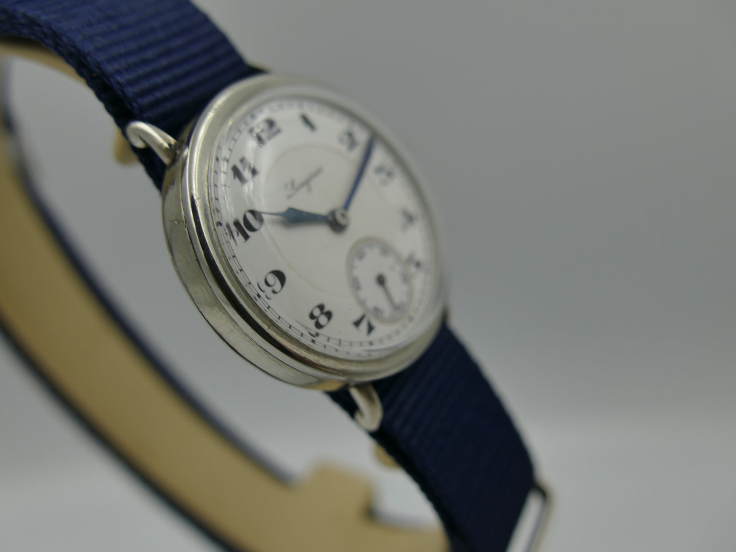 20s vintage watch mens Longines manual wind 13.34zz trench military