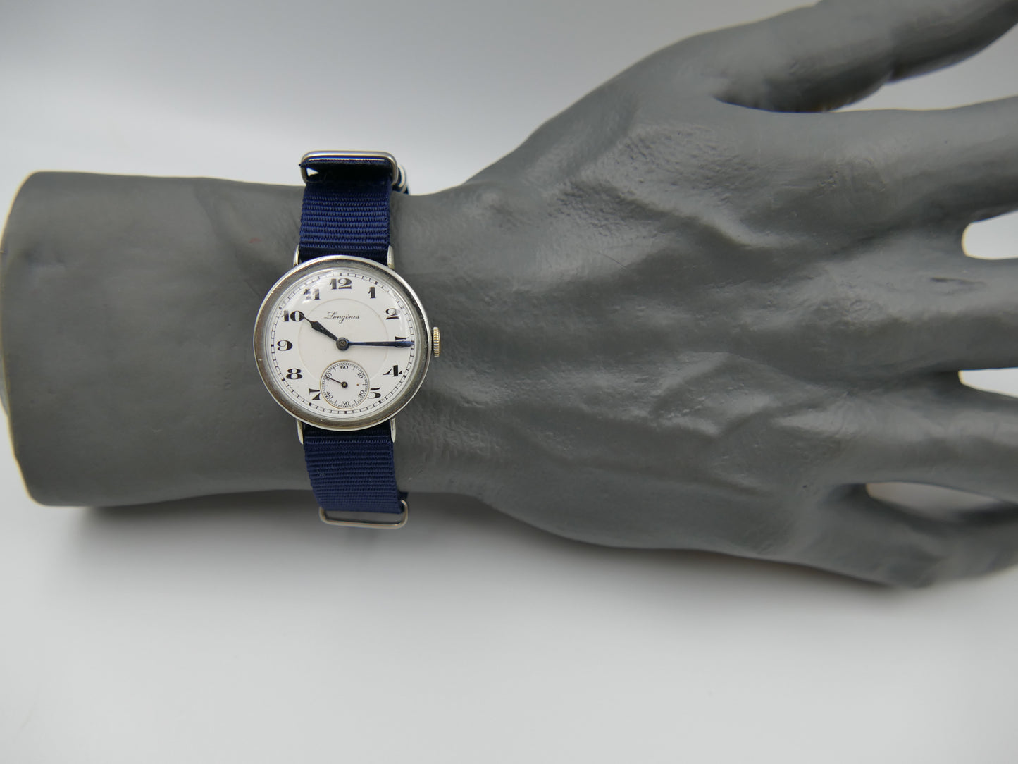 20s vintage watch mens Longines manual wind 13.34zz trench military