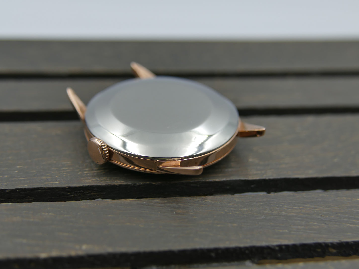 50’s vintage watch mens Omega ref. 14714 -62-SC rose gold pl serviced