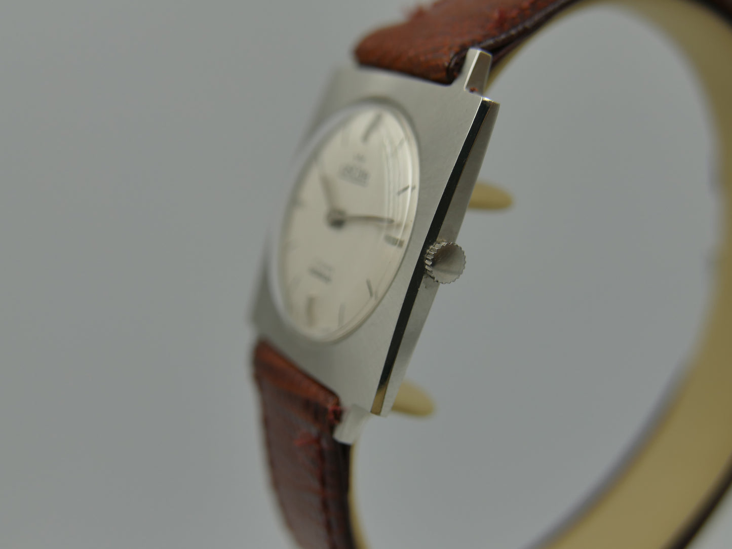 70s vintage watch mens Oscar hand wind FHF 35 Extra Plan square