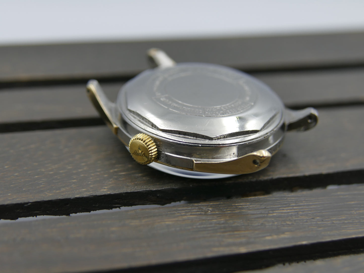 60s vintage watch mens Mido Multifort superautomatic 917PCO powerwind gold cap serviced