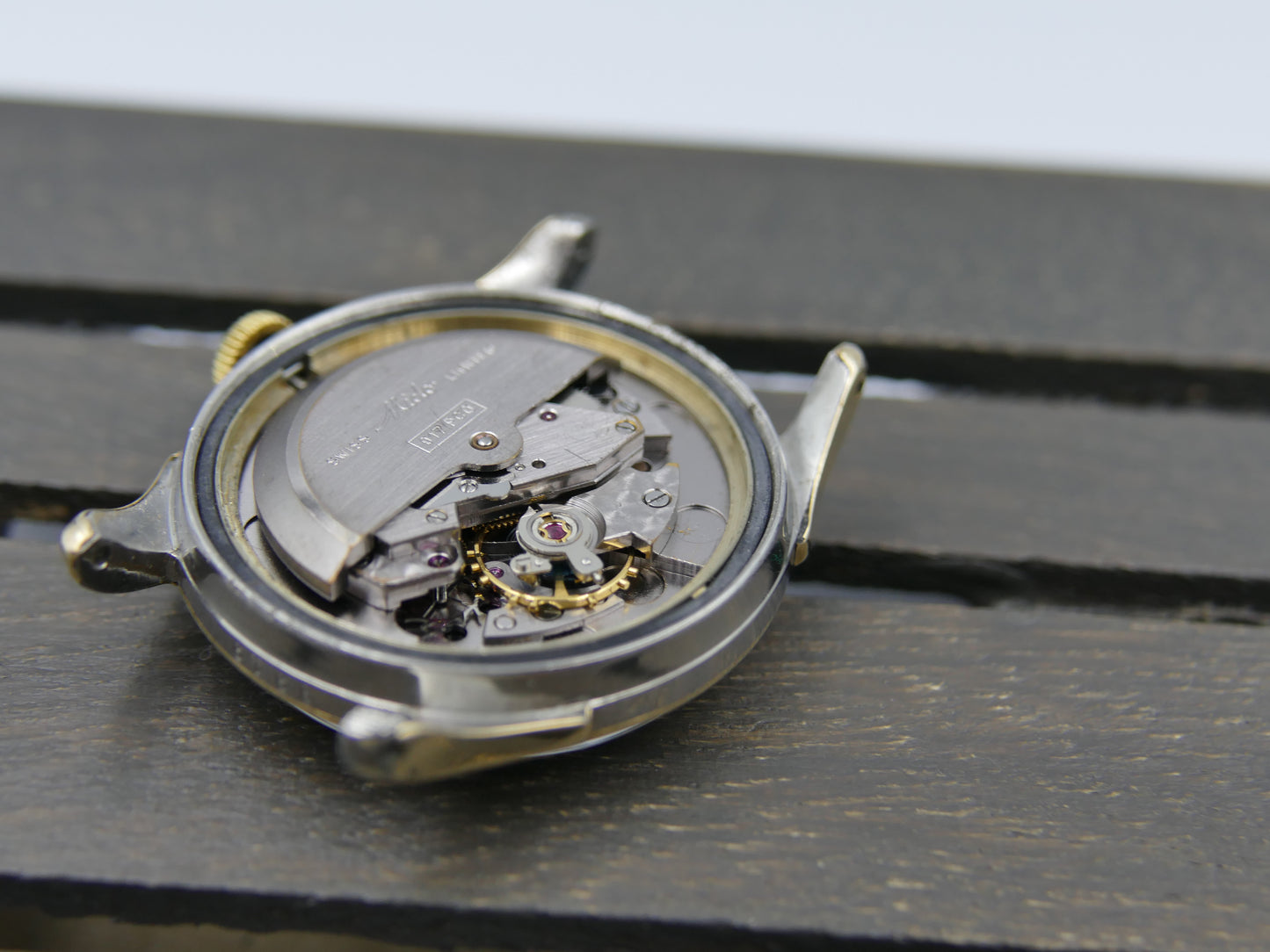 60s vintage watch mens Mido Multifort superautomatic 917PCO powerwind gold cap serviced