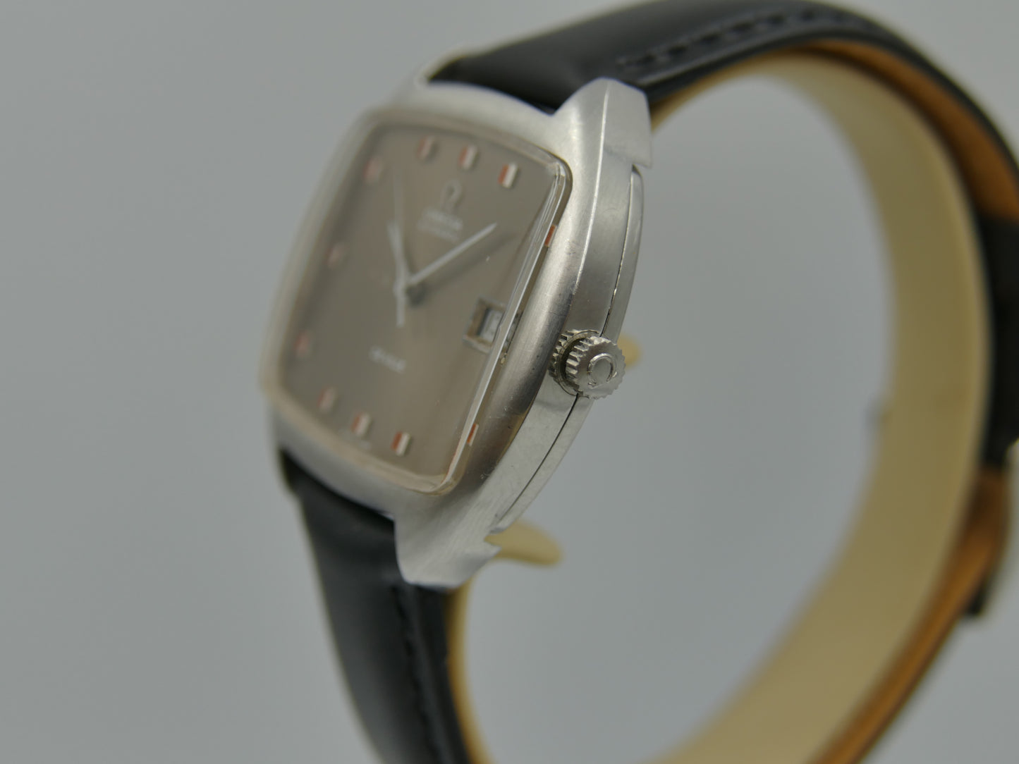70s Vintage watch mens Omega automatic 1002 De Ville ref. 162.047 TV
