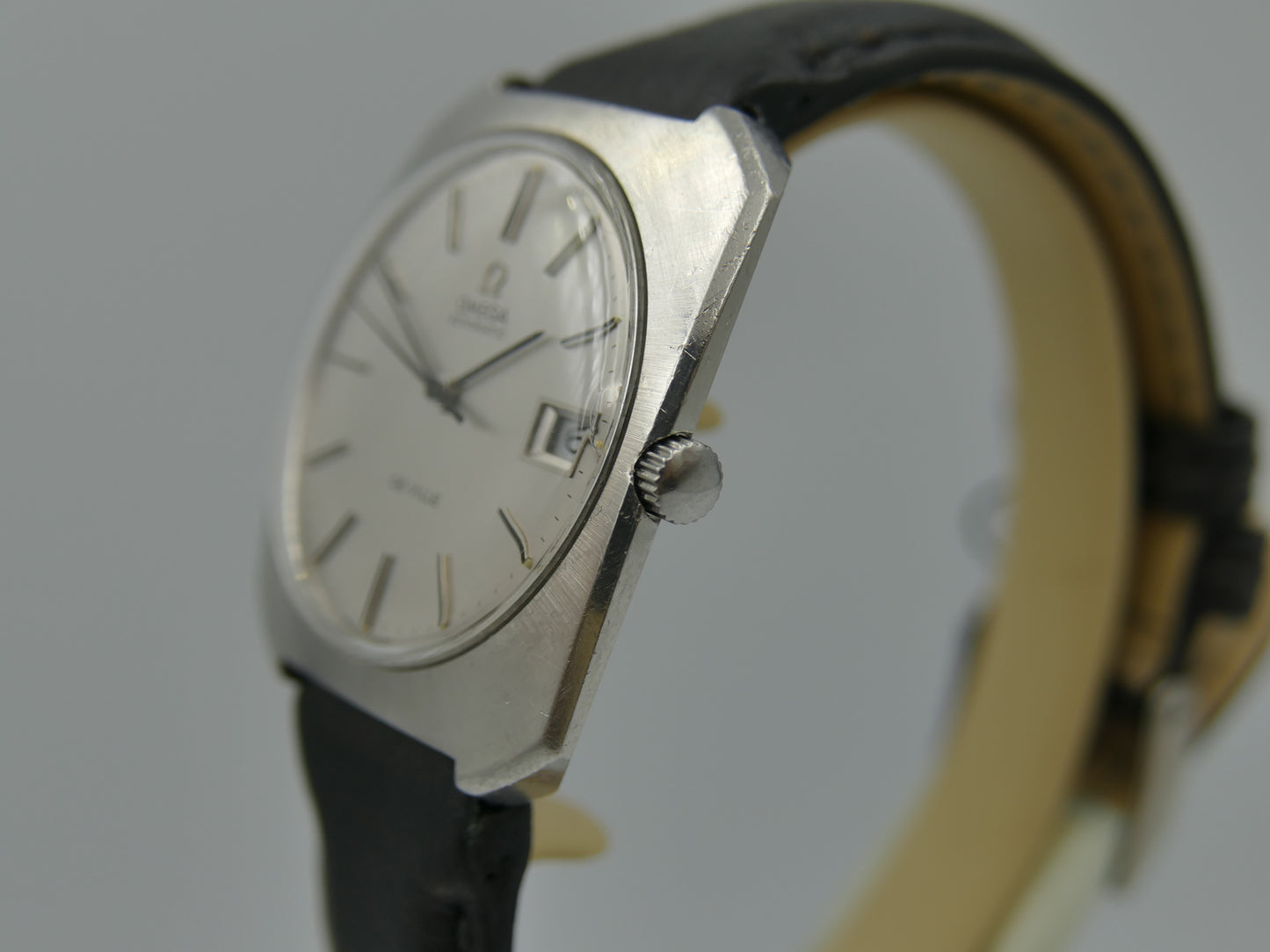 70s vintage watch mens Omega De Ville ref 166.085 automatic cal. 1002