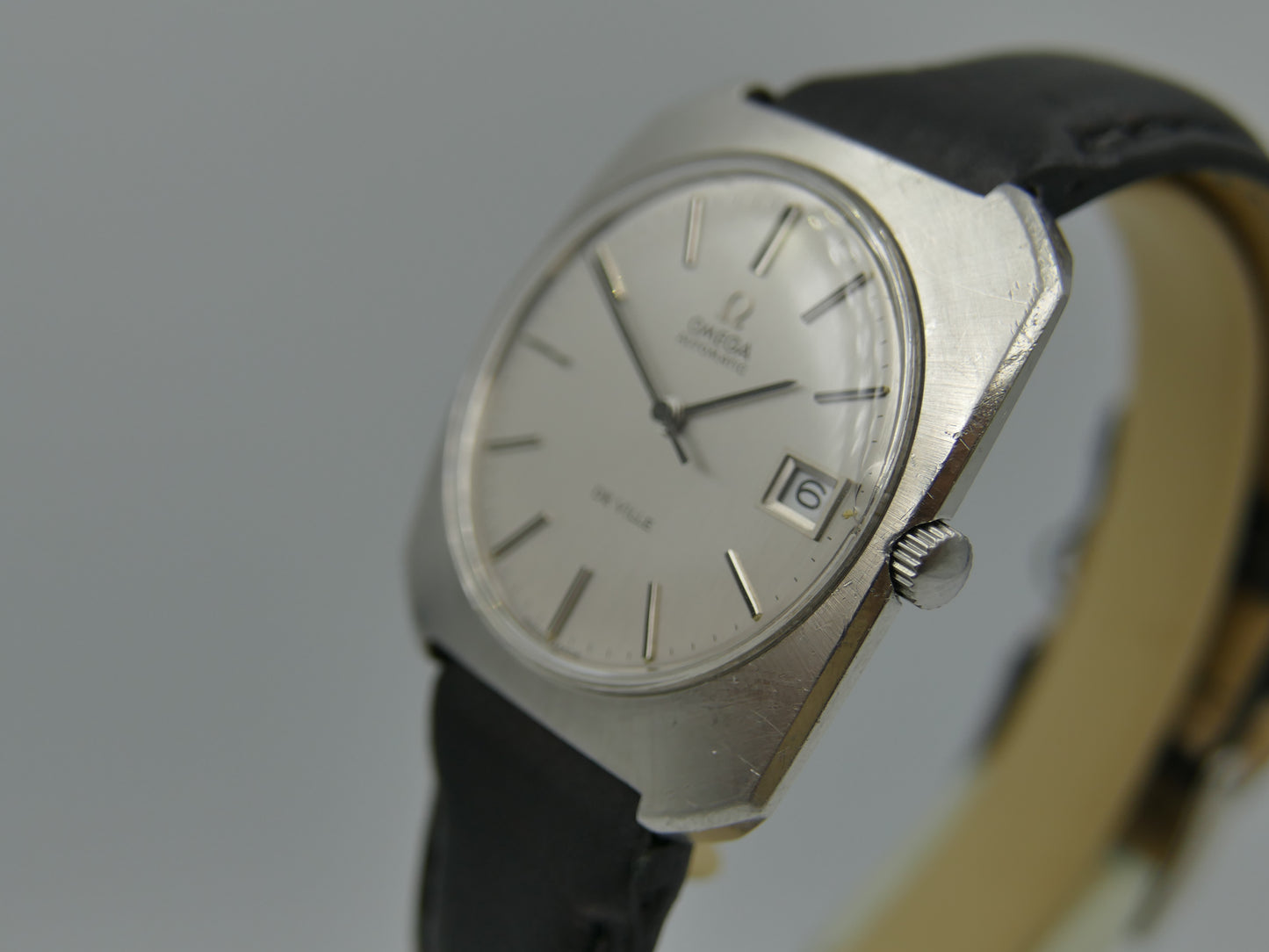 70s vintage watch mens Omega De Ville ref 166.085 automatic cal. 1002