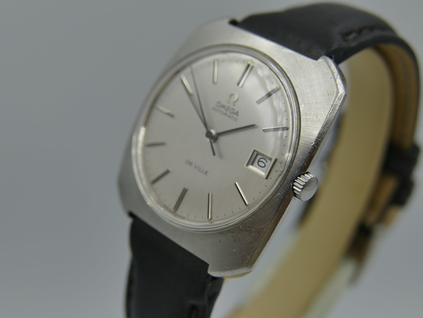 70s vintage watch mens Omega De Ville ref 166.085 automatic cal. 1002