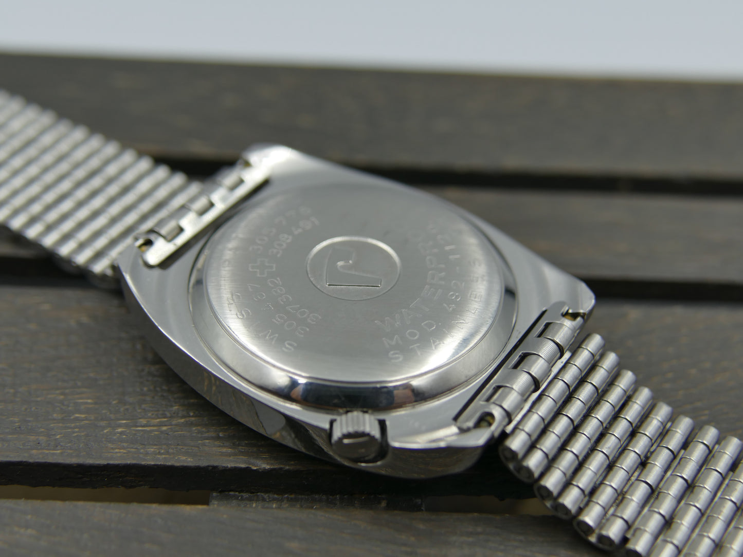 Vintage watch mens Roamer Mustang D+D Indianapolis Automatic Day-Date ref. 482-1120-601 cal. ST678