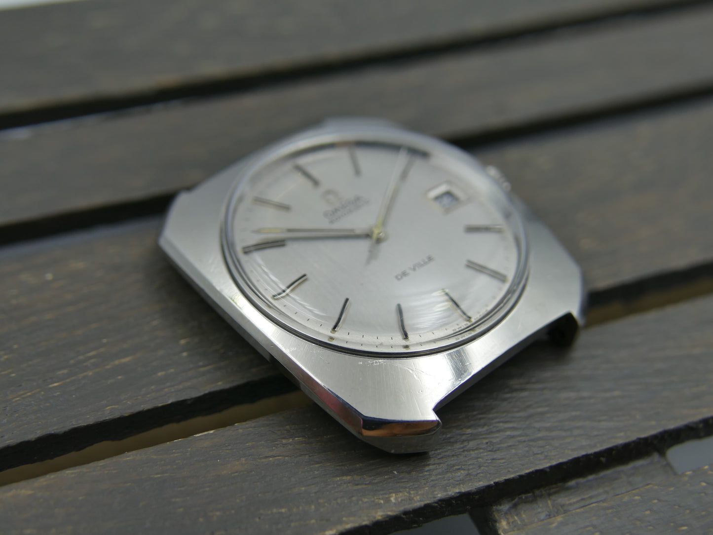 70s vintage watch mens Omega De Ville ref 166.085 automatic cal. 1002