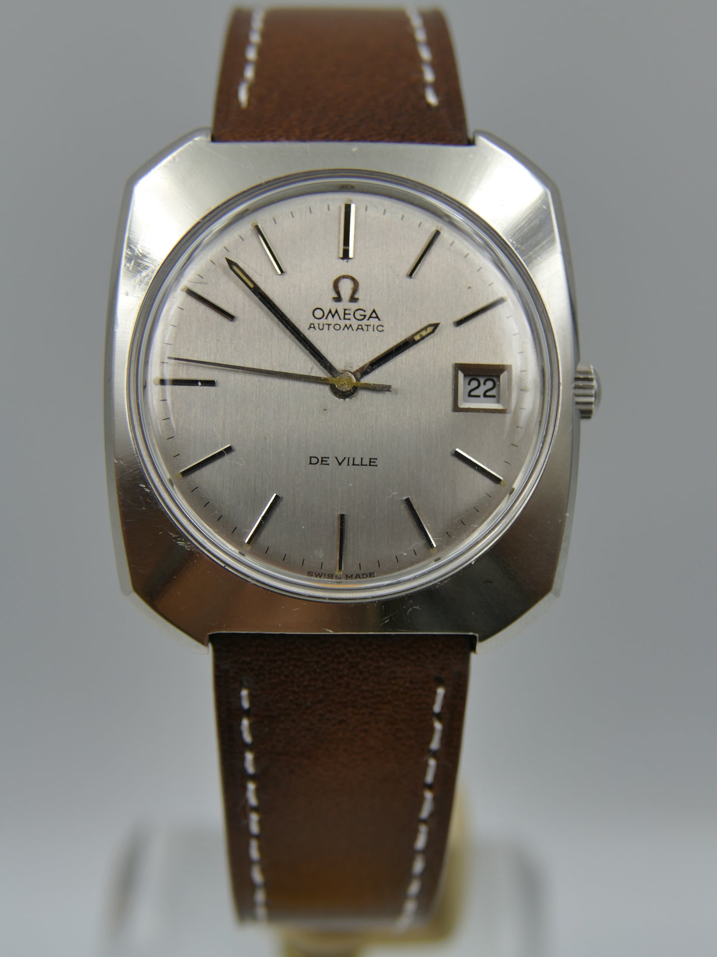 70s vintage watch mens Omega De Ville ref 166.085 automatic cal. 1002