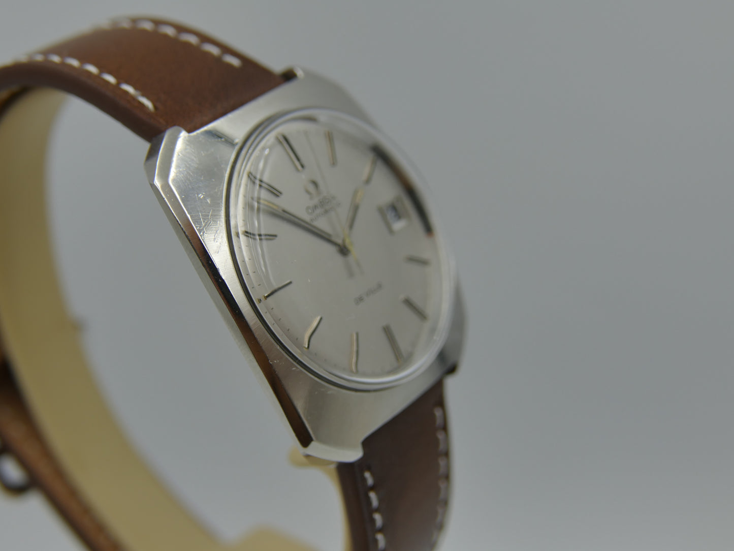 70s vintage watch mens Omega De Ville ref 166.085 automatic cal. 1002